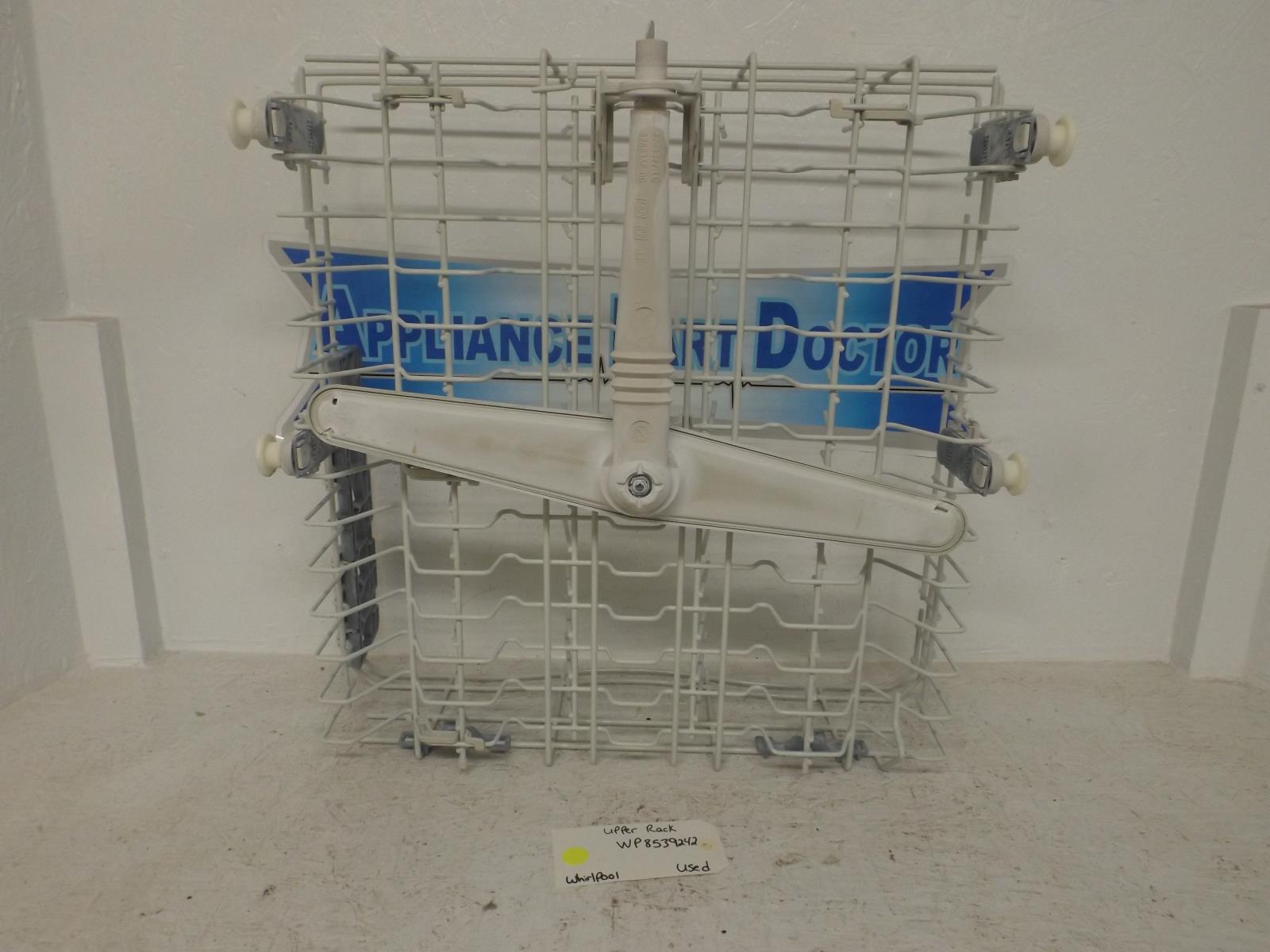 Whirlpool Dishwasher WP8539242 Upper Dish Rack Used Whirlpool Dishwasher WP8539242 Upper Dish Rack Used